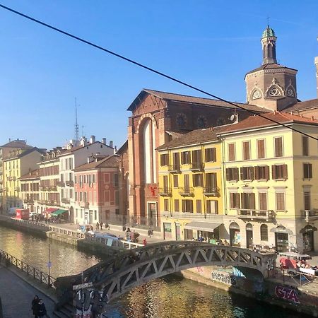 Canal View Historical Apartment Milan Bagian luar foto